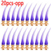 20 pieces of purple mini retro troll doll collectible figures