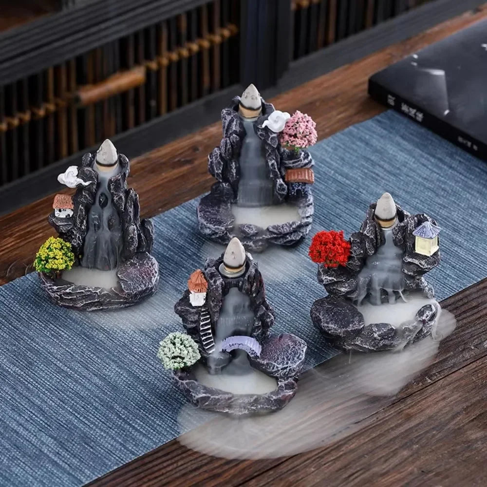 Zen Waterfall Backflow Incense Burner
