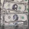 Album cover art print for Suicideboy's New World Depression featuring a stylized banknote design