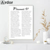 A canvas print featuring Psalm 91 scripture text on a white background
