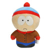 A plush toy of a South Park character with red and blue hair and a brown body.