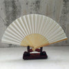 Elegant Foldable Bamboo Hand Fan for Weddings & Parties