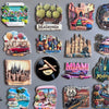 Scenic Souvenir Fridge Magnets – World Travel Collection