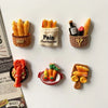 Realistic Bread Fridge Magnets Set — Cute Kitchen Decor & Note Holders