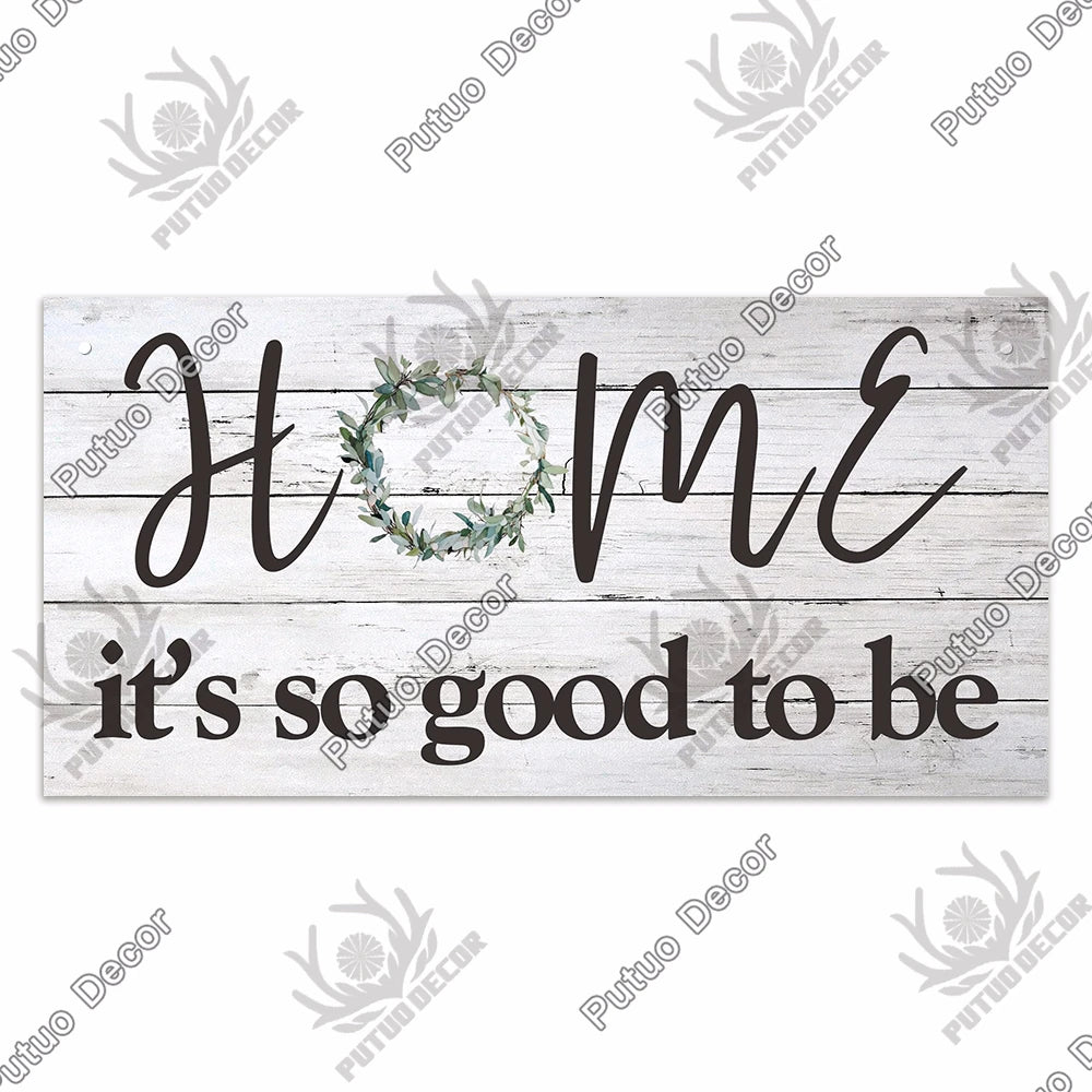 Personalized Wooden Family Sign for Home Wall Décor