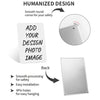 A custom metal wall sign with a smooth round corner design and 4 pin holes for easy hanging.