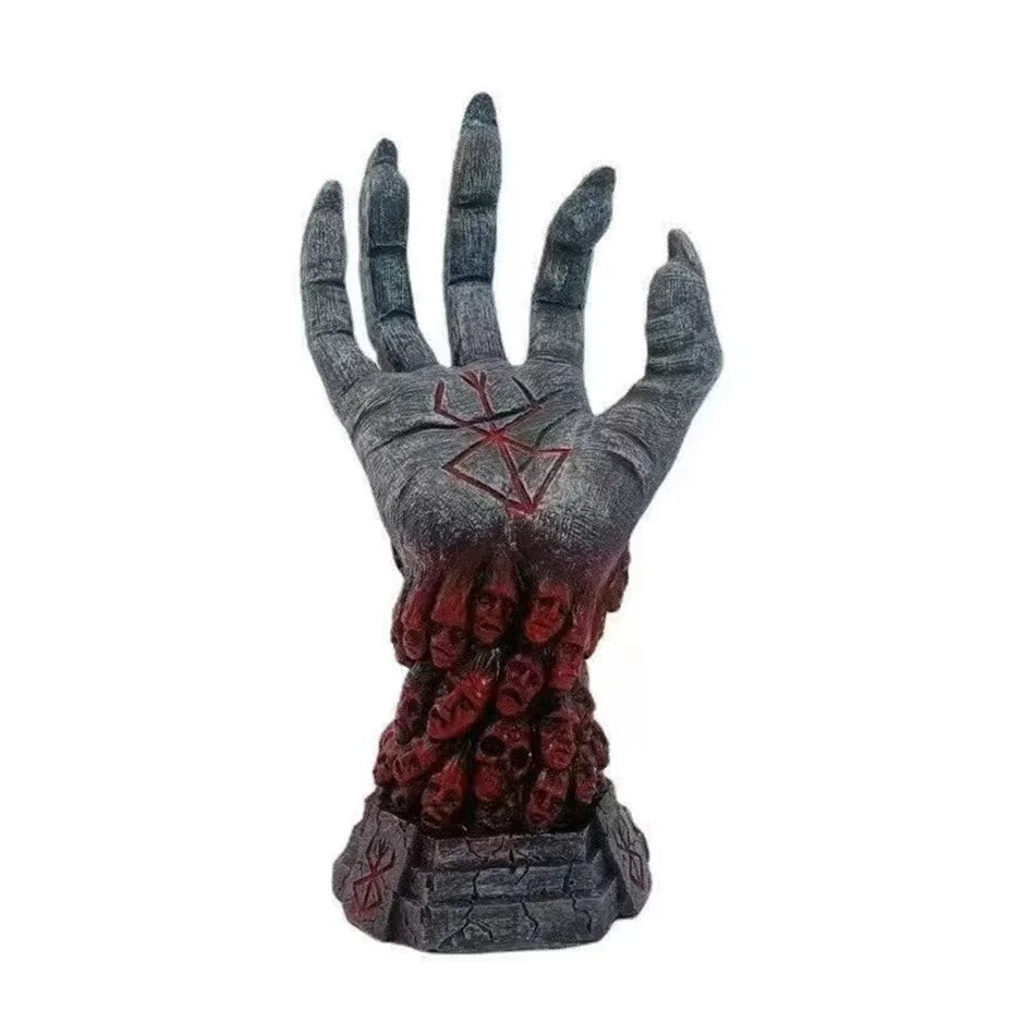Gothic Resin Hand Wall Hook & Key Holder