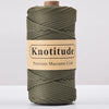 4mm Polyester Macrame Cord - 300g Spool for Knitting & DIY Crafts