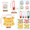 Dress-Up Goose Outfit Set with Hat, Glasses & Necklace