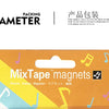 Retro Cassette Tape Fridge Magnets (Set of 4)