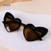 Kids Heart-Shaped Sunglasses with UV400 Protection