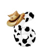 40-Inch Cowboy Cow Number Foil Balloon Set