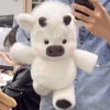 Adorable Running Pig Plush Toy – Soft Calf Stuffed Animal Pillow, 17.7 Inches