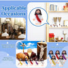 A collection of mini rubber Jesus figurines in various colors and outfits for religious gifting occasions.
