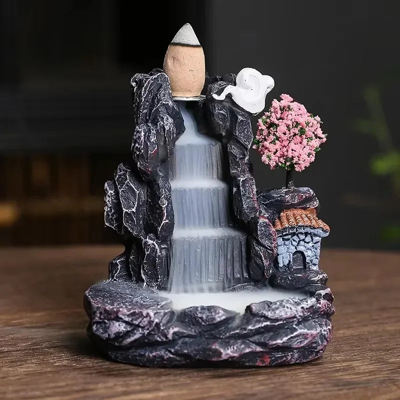 Zen Waterfall Backflow Incense Burner