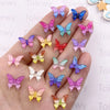 Mixed Color Butterfly Rhinestone Flatback Crystals for DIY Crafts