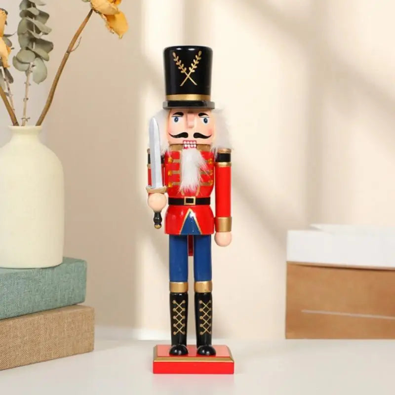 Handcrafted Wooden Nutcracker Soldier Christmas Decoration
