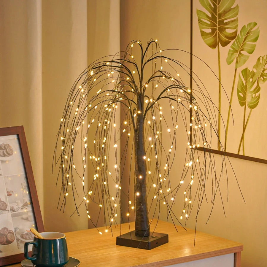 LED Willow Tree Lights for Holiday & Home Decor