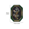 Antique Gilded Resin Photo Frame with Ornate Relief Design