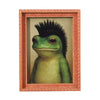 Whimsical Frog Wooden Fridge Magnets with Retro Charm