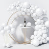 Matte White Balloon Variety Pack for Parties and Events
