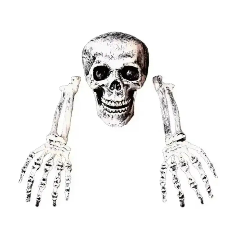 Halloween Bone Prop Set with Skull and Hands
