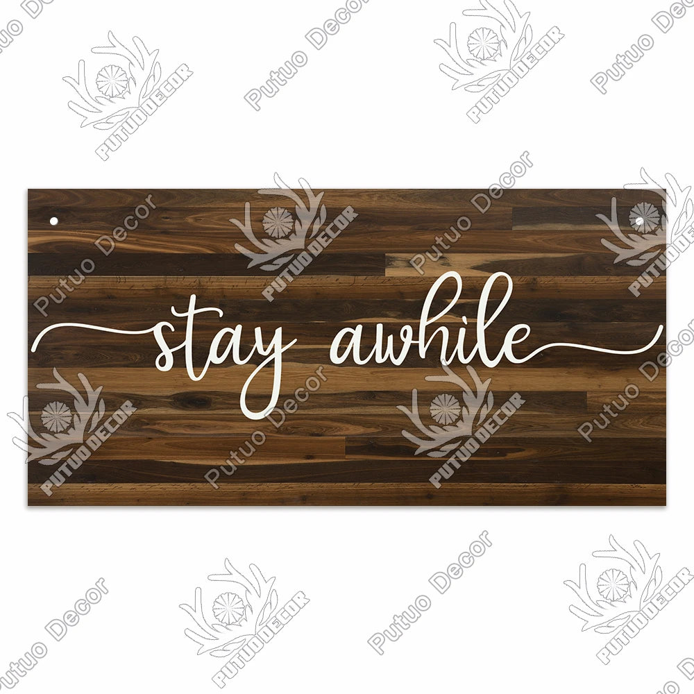 Personalized Wooden Family Sign for Home Wall Décor