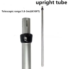Telescopic Aluminum Backdrop Stand with Crossbar