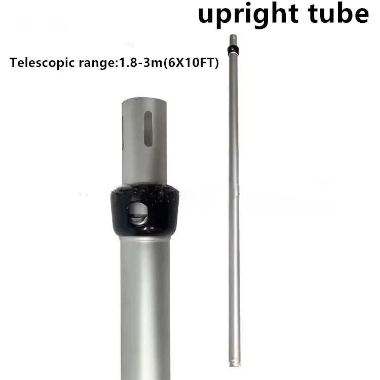 Telescopic Aluminum Backdrop Stand with Crossbar