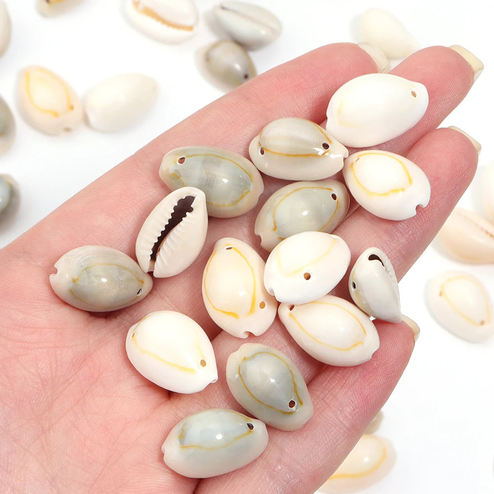 Natural Sea Snail Shell Beads for DIY Jewelry Making