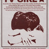 Album cover art for TV Girl featuring a silhouette of a person's head and text.