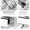 A silver money storage device with a roller design, cash outlet, and trigger design for issuing money.