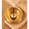 Wooden Copper Wind Chime Door Bell with Magnetic Mount