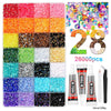 A collection of 28000 flatback resin rhinestones in various colors and shades for DIY crafts