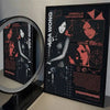 A poster featuring Ada Wong from Resident Evil with the text Umbrella Corporation and Capcom Resident Evil 4
