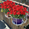 Elegant Silk Rose Bouquet – 35cm Artificial Flower Arrangement