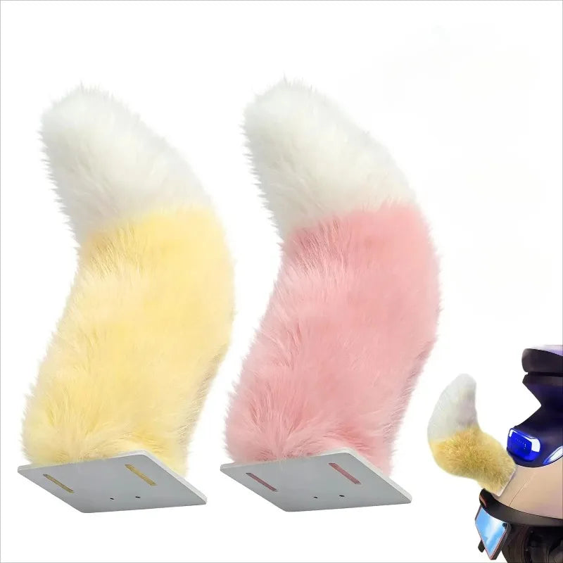 Remote Control Wagging Fox Tail Light for Scooters & Motorcycles