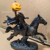 Headless Horseman Statue Halloween Spooky Figurine