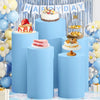 Spandex Cylinder Stand Covers for Weddings and Events