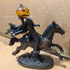 Headless Horseman Statue Halloween Spooky Figurine