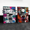 Graffiti Teddy Bear Art Print – Edgy Wall Decor