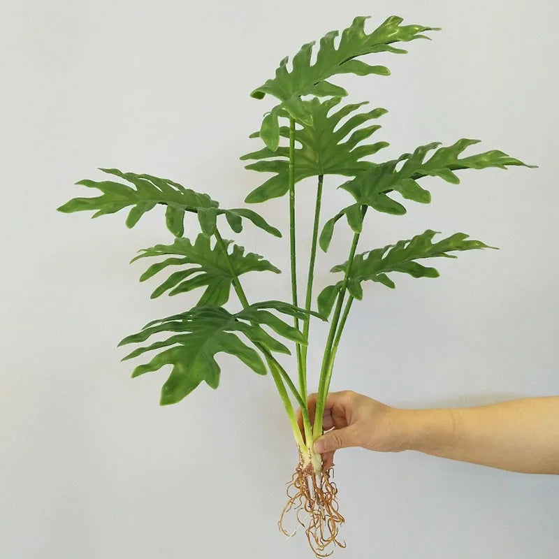 Lifelike Monstera Artificial Palm Tree for Home and Office Decor