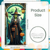 Large Halloween Witch Door Banner with Classic Spooky Design
