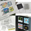 Various DIY acrylic magnetic sheets for refrigerator magnets and crafts shown in different colors and shapes.