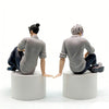 Jujutsu Kaisen Satoru Gojo & Suguru Geto Sitting Pose PVC Figures