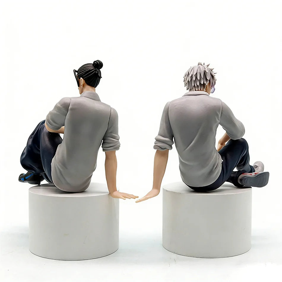 Jujutsu Kaisen Satoru Gojo & Suguru Geto Sitting Pose PVC Figures