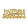 Islamic Arabic blessing key holder featuring decorative hooks for keys