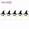 Glow-in-the-Dark Mini Ghost Figurine for Halloween Décor