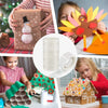 Niños decorando una casa con pegatinas adhesivas de puntos reutilizables para decoración de globos
