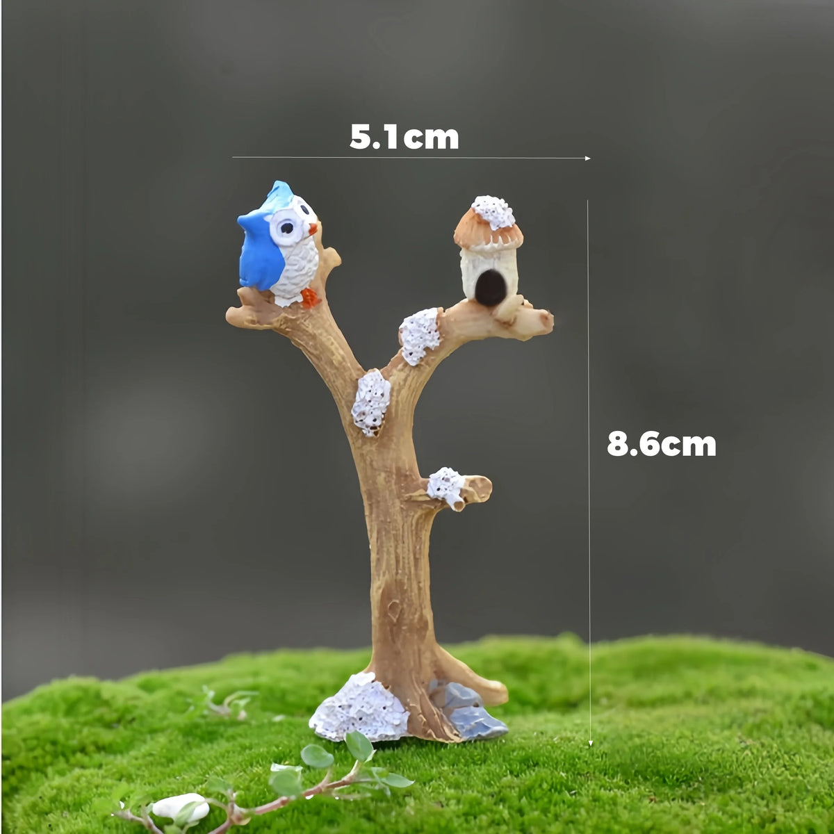Miniature Fairy Garden Ornaments | Set of Resin Accents